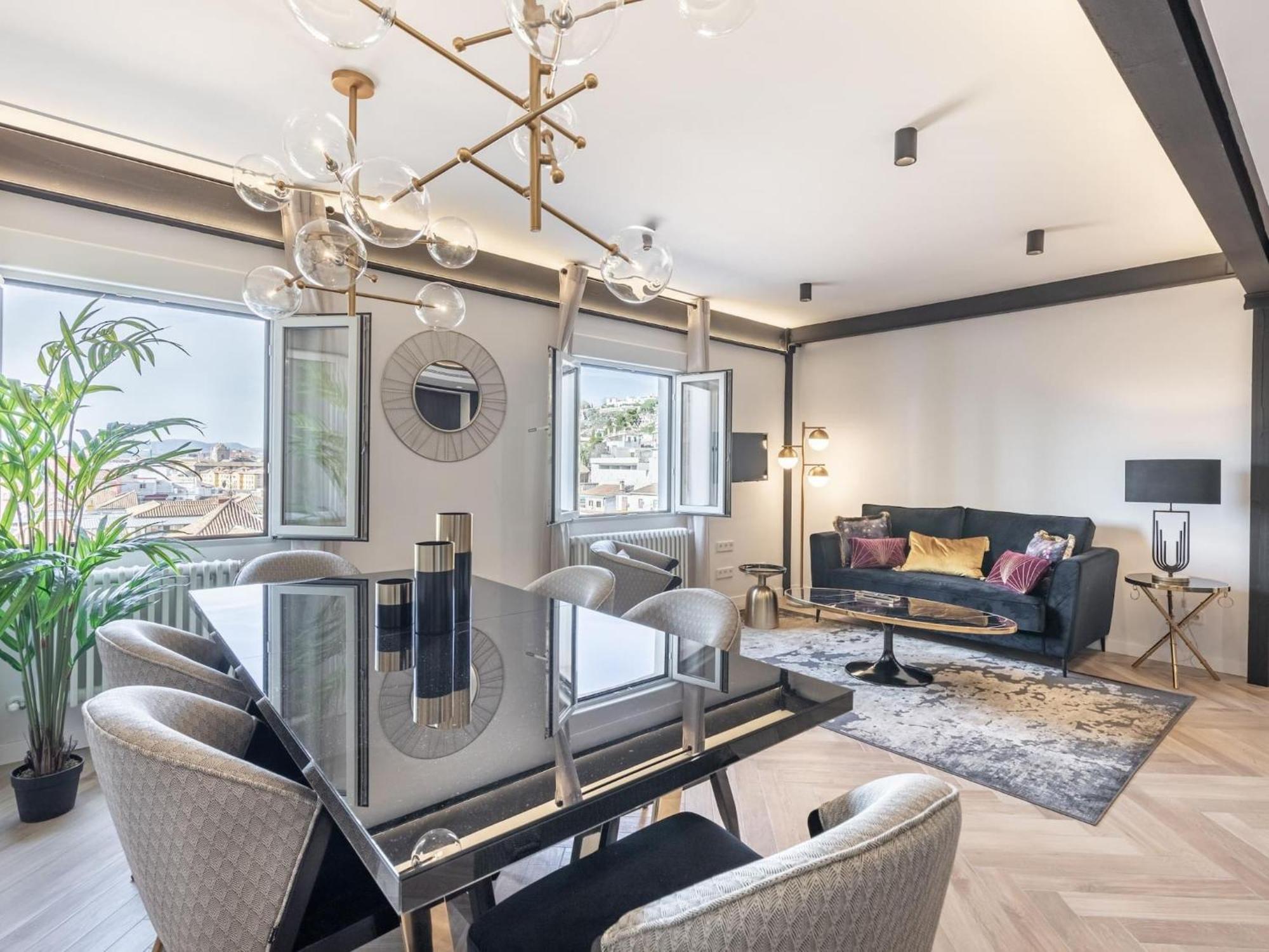 Luxury Alhambra Penthouse Collection Gran Via Apartment กรานาดา ภายนอก รูปภาพ