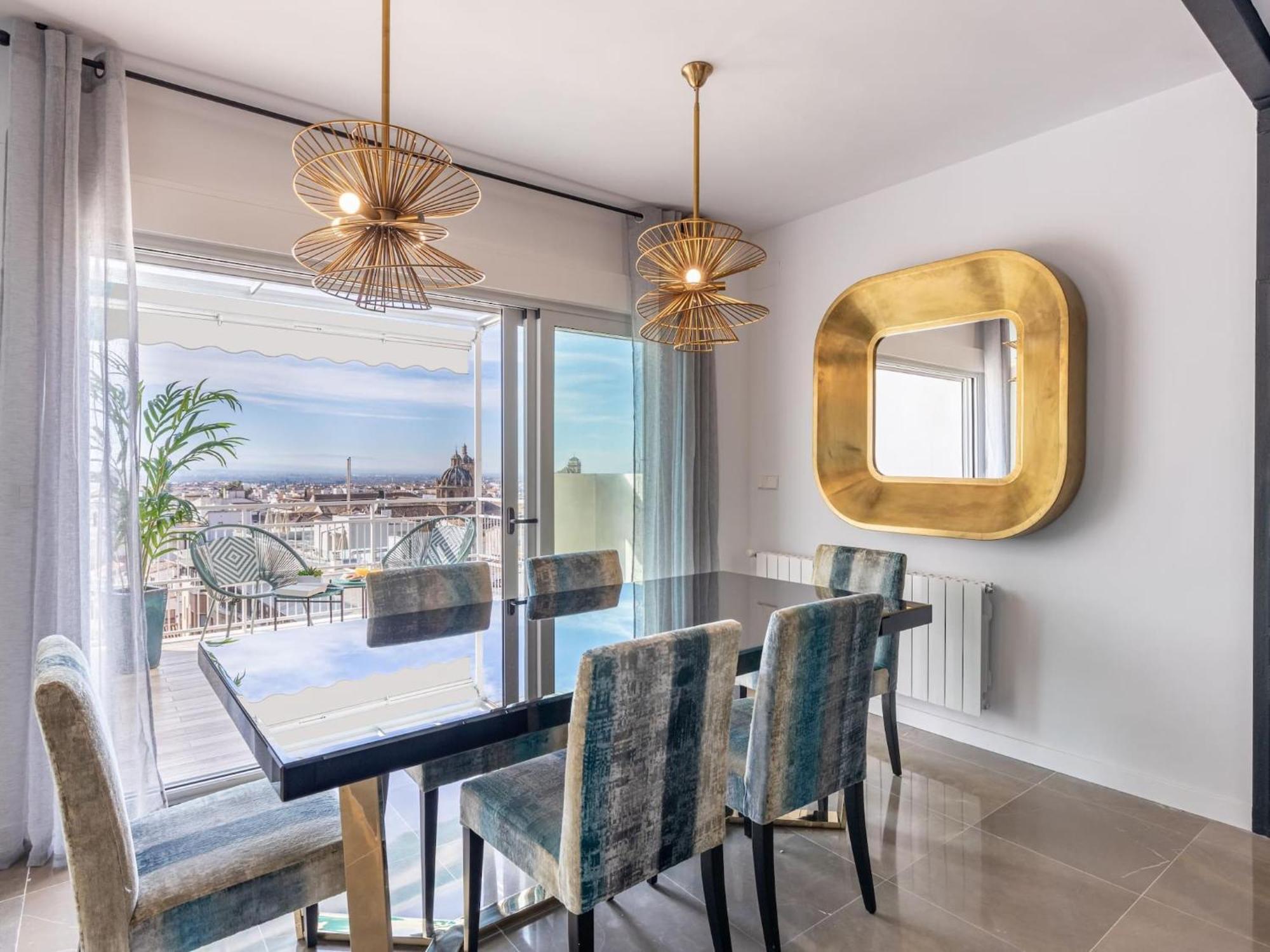 Luxury Alhambra Penthouse Collection Gran Via Apartment กรานาดา ภายนอก รูปภาพ