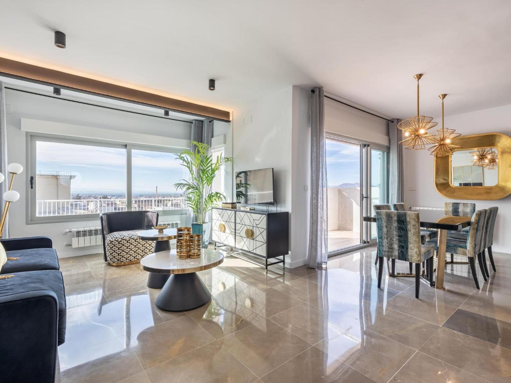 Luxury Alhambra Penthouse Collection Gran Via Apartment กรานาดา ภายนอก รูปภาพ