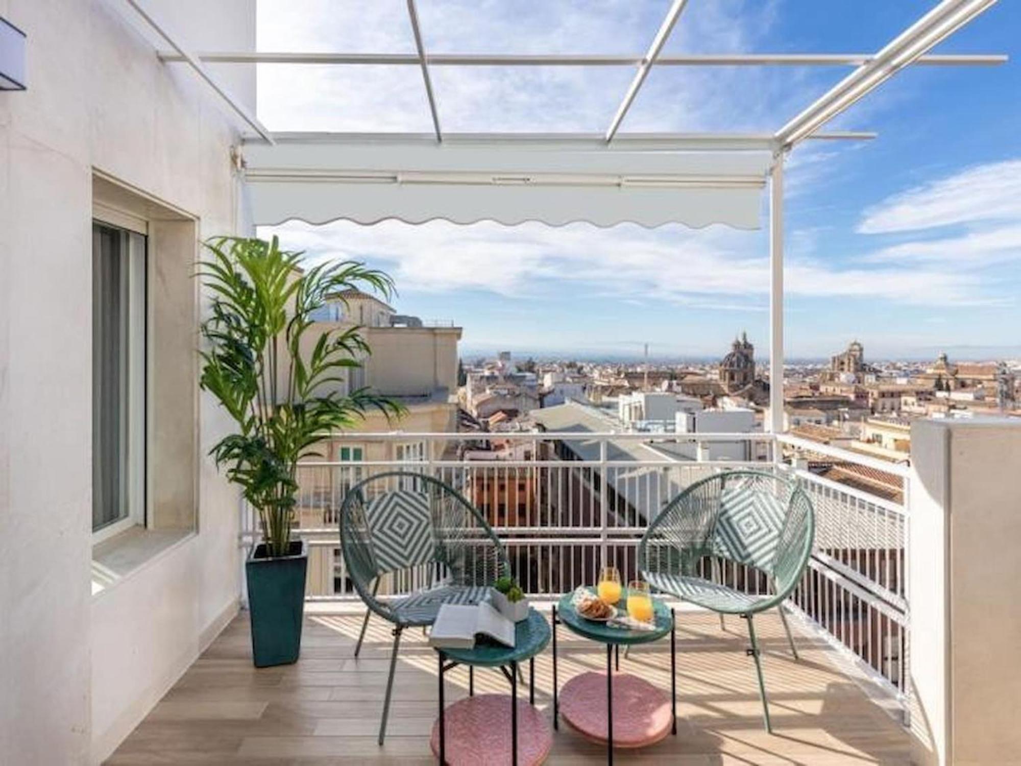 Luxury Alhambra Penthouse Collection Gran Via Apartment กรานาดา ภายนอก รูปภาพ